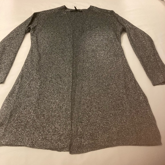 Silver open sweater - Picture 2 of 8